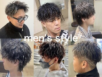 men's salon  WAVE ブリーチ/フェード/パーマ/メンズカット【メンズサロンウェーブ】 