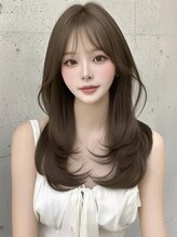 【セミロング】の方にオススメの韓国レイヤーカットのご紹介♪[髪質改善/レイヤー/美容室］