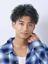 ネクストメンズ 表参道(NEXT men's)&nbsp;サーフカール/スパイキーショート/ブルーブラック/表参道