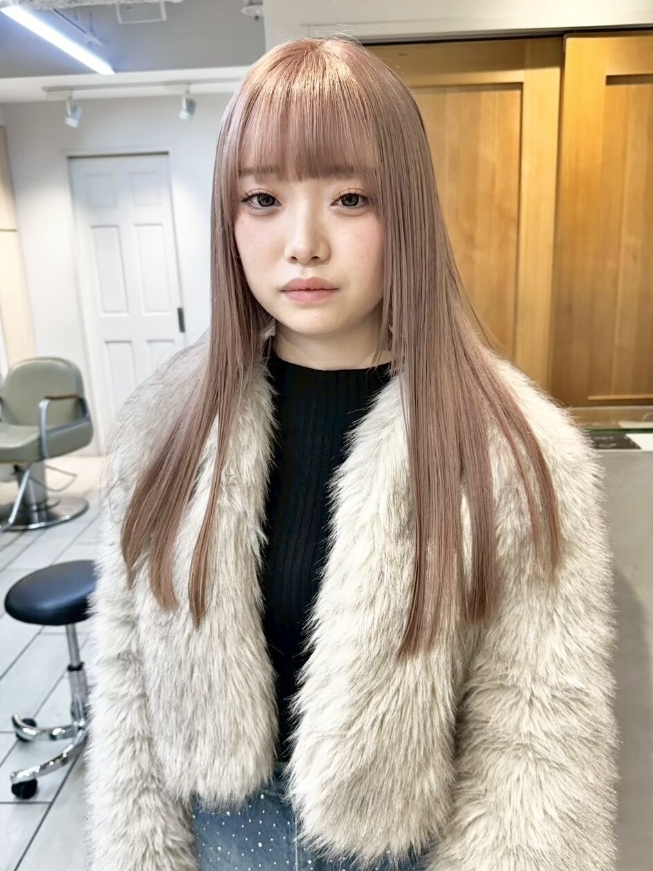 お客様のリアルオーダー]特殊ヘアカラーやご希望に沿ったデザイン