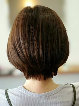 ショート/ボブはお任せ◇カット技術が問われるStyleこそ[Ｎｉｎｎｙ]へ。美シルエットショートで毎朝を楽に