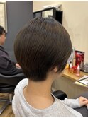 【ショート×オリーブグレージュ】鎌取/林愛華