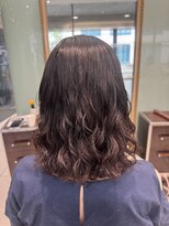 アピッシュ シェリ(apish cherie)&nbsp;ミックスパーマデジタルパーマミディアムパーマコテ巻き風パーマ