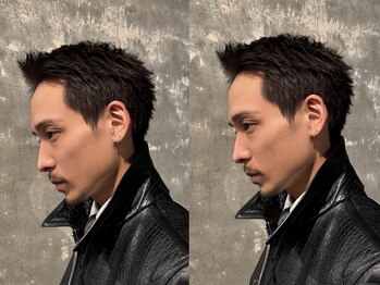 メンズ ドミ(DOMI)の写真/【デキる男の身だしなみ】スーツに映える清潔感×色気。第一印象を変える極上のメンズヘア。