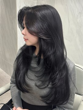 リュネル(Lunel) ダークグレージュ×ハイレイヤー