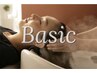 【Basicコース】ポイントストレート＋カット＋癒しのヘッドスパ＋超音波Ｔｒ