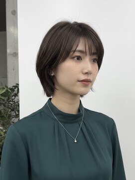 ゲイン(Gain) ショートカット・レイヤーカット×白髪ぼかし