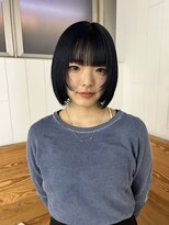 ヘア フラッグ 西葛西店(hair flag) ボブ×顔周りレイヤー