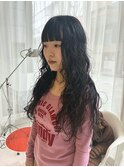 ロングパーマ　スパイラルパーマ
