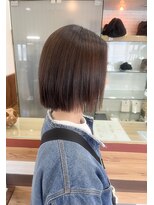 トップヘアー 中庄店(TOP HAIR fuapua)&nbsp;切りっぱなしボブ【りり】