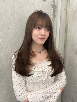 ローレン(Lolen.) ミントグレージュ×レイヤーカット sayuri