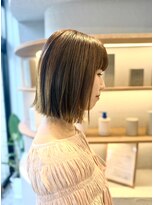 スーリール 福岡別府店(Sourire)&nbsp;可愛さのナチュラルボブ