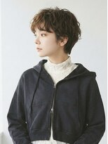キビト(kibito) 新宿市ヶ谷曙橋ショートボブパーマショートパーマ20代30代40代
