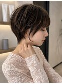 立川 似合わせカット ショートヘア くびれショート