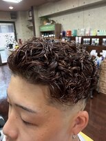 アップ(UP)&nbsp;極道パーマ＆カラー