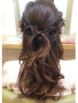 ナンプウ(Nanpu)&nbsp;Ｎａｎｐｕ　大人のリボンハーフアップ～～♪