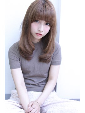 ロゼ 宝塚(Rose) 【Rose】大人かわいい甘めバング×セミロング★