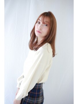 ヘアーアンドメイク アズール 志木店(Hair&Make Azur) 【Azur志木店】ベージュカラー☆ナテュラルセミディスタイル☆