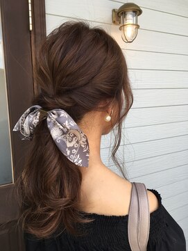 アズグロウ エクラ(AS GROW 'eclat) カジュアルアレンジ☆no.1【熊本市東区/帯山/長嶺】#髪質改善