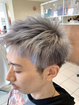 フィーリー ヘア デザイン 太田店(feAry) 男気シルバーカラー