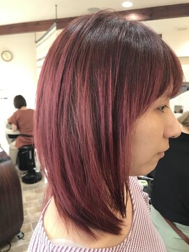 ヘアメイク スプラッシュ(Hair Make Splash) ピラミンゴグラデーション