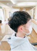 ナチュラルパーマスタイル