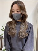 韓国レイヤーヨシンモリワンホンヘア韓国ヘア