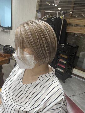 アヤメ 巣鴨店(ayame) (ayame巣鴨)白髪活かし_艶髪_ハイトーン_tokio_巣鴨__8