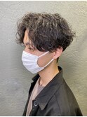 S字波巻きパーマ