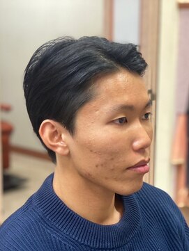 アポロカットステージ 相模大野店 アップバング/ツーブロックマッシュ<理容室>[メンズ/相模大野]