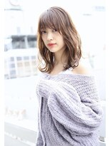 ヘアアンドメイク シークネクスト(HAIR&MAKE SeeK NEXT)&nbsp;【SeeK NEXT島貫】ルーズカール×鎖骨ミディ
