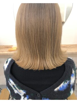 ロア 四条河原町店(LoRE) ブリーチ×1（ミルクティベージュ）/手塚