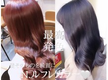 「高彩度発色」[N.ルフレカラー]好発色なのに’染めた’感を与えない！？髪そのものを綺麗に見せる最新薬剤