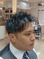 アポロカットステージ 相模大野店&nbsp;アップバング/ツーブロックマッシュ<理容室>[メンズ/相模大野]