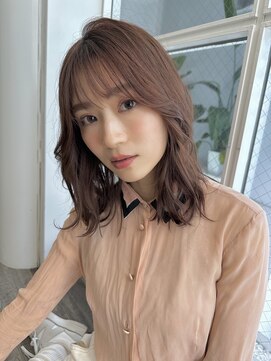 ミリア(MILIA) 大人可愛い30代40代50代小顔ウルフレイヤー丸み韓国前下がりボブ