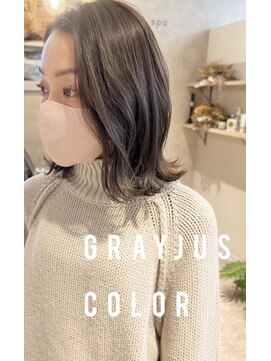バリー(VALLEY) 【VALLEY  hair  care&spa】大人可愛いグレージュカラー