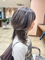 インパークス 草加店(INPARKS)&nbsp;レイヤーカット×ハイライトカラー