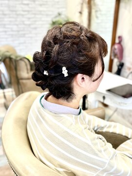 スタッカートアットヘアー(staccato@hair) パーティーヘアアレンジ