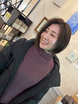 シャンプーボーイ セントラル 博多(SHAMPOO BOY central) タイトボブ