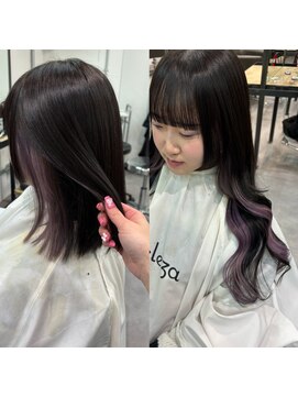 ベレーザ 渋谷(BELEZA) 7119透明感グレージュカラー艶髪ワンホンヘア韓国レイヤーロング