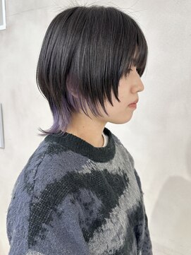 ユーフォリア 銀座(Euphoria) ウルフ/ウルフカット/ショートウルフ/インナーカラー担当岩崎