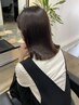 ツヤ・手触りUP！カット+カラー+アローブトリートメント