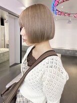 ゲーム 原宿店(GAME)&nbsp;ダブルカラーミルクティーベージュカラーケアブリーチハイトーン