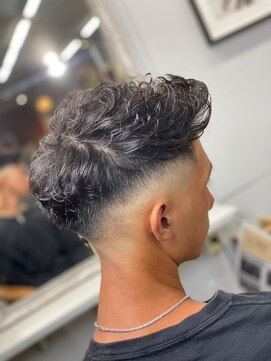 ブルーオーシャン 久留米店(BlueOcean) 20代30代ツーブロックマッシュツイストスパイラルパーマ