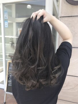 ウェーヴ 浜松小豆餅店(wave) 〈wave小豆餅店〉アディクシーカラーセミウエットウエーブ黒髪