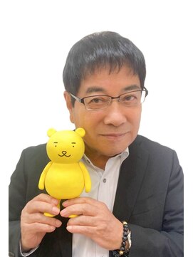 黄ぐまくん美容室 メンズ　ショートレイヤー