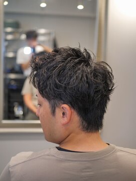 グットルーズトウキョウ(GOOD LOOSE TOKYO) フェザーアップ/フェザーパーマ/アップバング/大人ビジネス