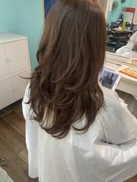 ブレス ヘアアンドスパ 湘南台(bless hair spa) 外国人風レイヤー