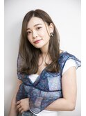 2025年人気カラーマロンベージュのウルフミディアム赤羽美容院