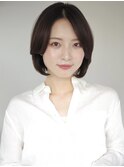 vlow 表参道 ナチュラルベージュ 軽めボブ♪ 福島